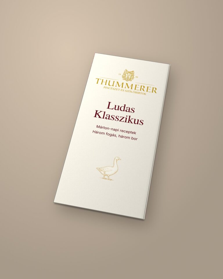 Ludas Klasszikus receptkártya borítója